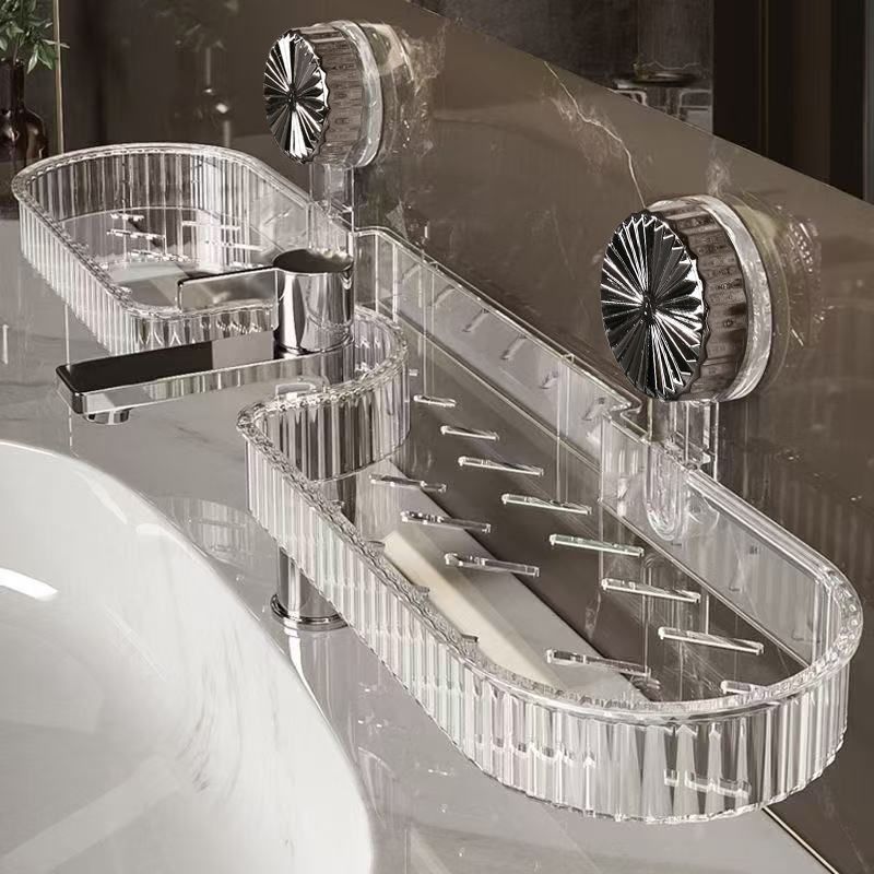 Suction Cup Sink Organiser – A Practical Storage Solution for a Tidy Bathroom