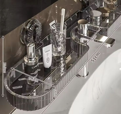 Suction Cup Sink Organiser – A Practical Storage Solution for a Tidy Bathroom