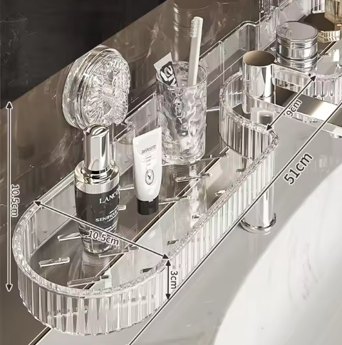 Suction Cup Sink Organiser – A Practical Storage Solution for a Tidy Bathroom